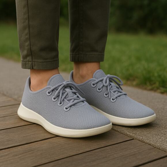 Allbirds 10 Women's Gray Tree Runner Low Top Lace Up Activewear Running Shoes - Picture 1 of 15